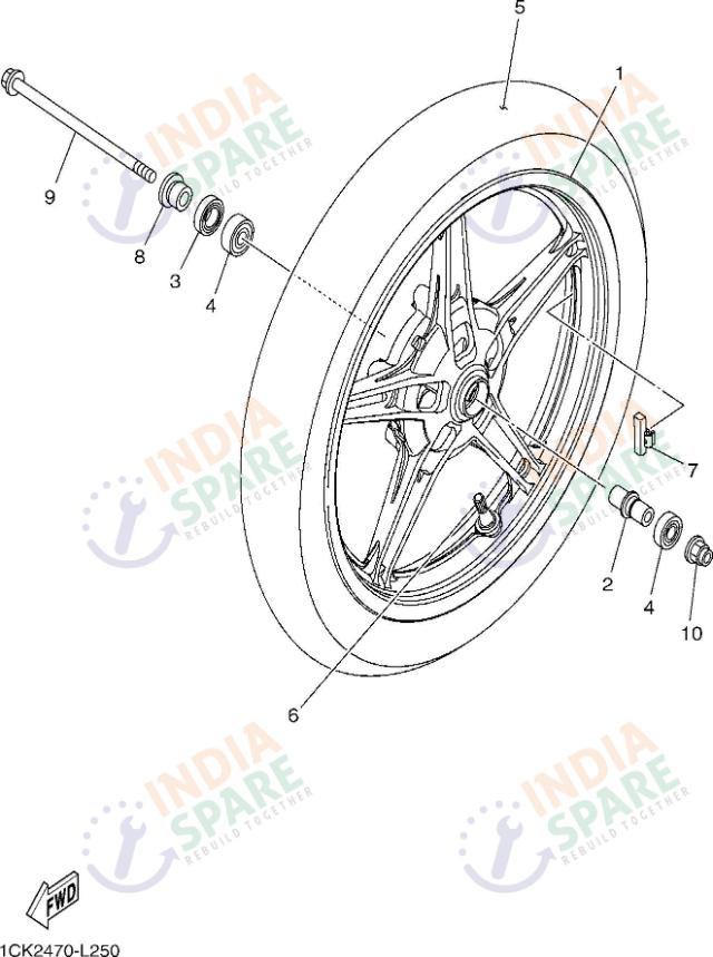 FRONT WHEEL